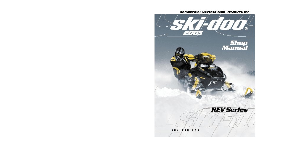 Ski Doo MX Z 2005