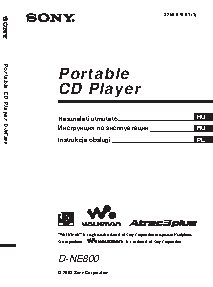 SONY D-NE800