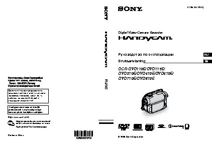 SONY DCR-DVD310E