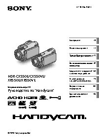 SONY HDR-CX550E (VE)