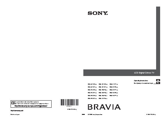 SONY KDL-40 W4000