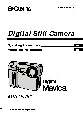 SONY MVC-FD81