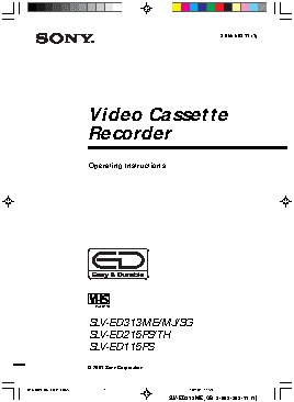 SONY SLV-ED313ME