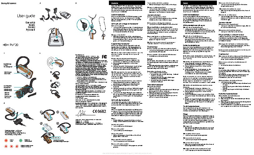 Sony Ericsson HBH-PV720