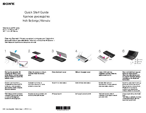 SONY Tablet P SGPT212RU