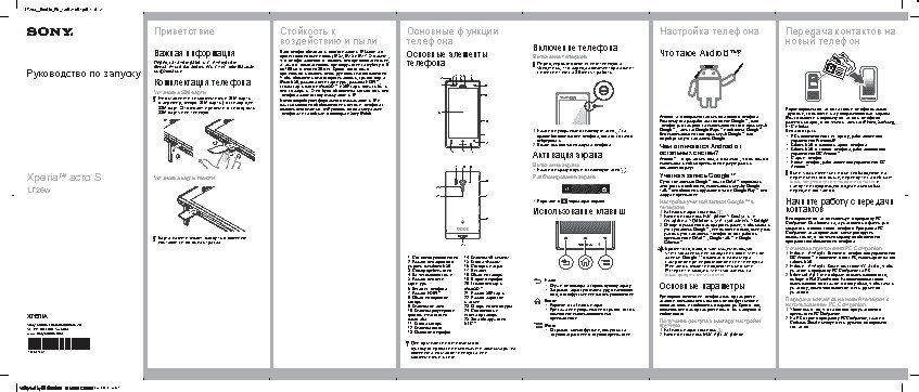 SONY Xperia Acro S LT26w