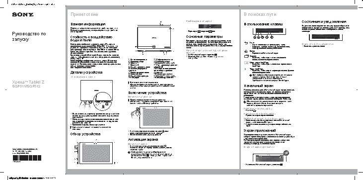 SONY Xperia Tablet Z 32Gb (SGP-312RU)