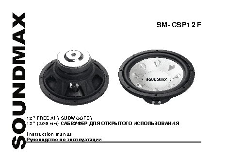 SOUNDMAX SM-CSP12F