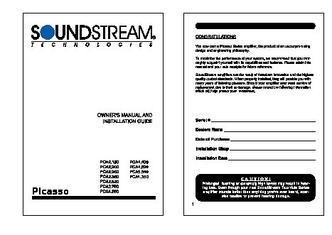 SOUNDSTREAM PCA2.760