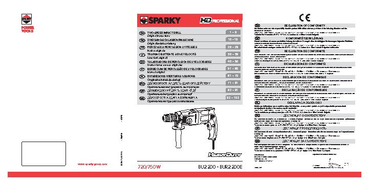 SPARKY BUR2 200E