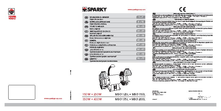 SPARKY MBG 175L
