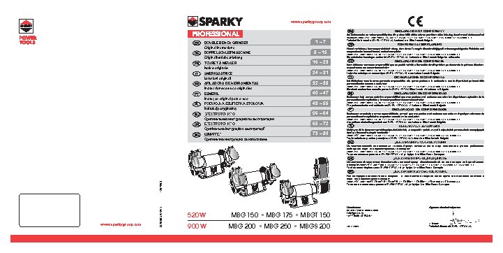 SPARKY MBG 150