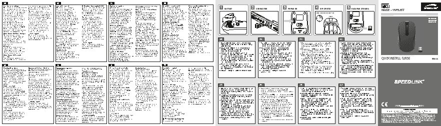 SPEEDLINK MICU Mouse Wireless