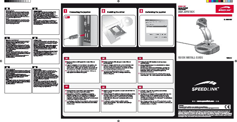 SPEEDLINK SL-6612-SSV Wasp2
