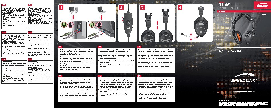 SPEEDLINK SL-8780-SBK Fellow
