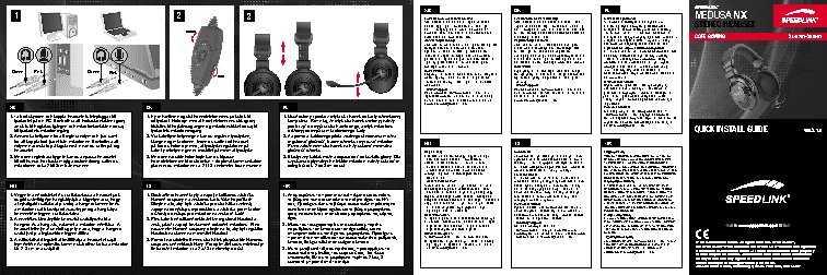 SPEEDLINK SL-8781-SBK Medusa NX