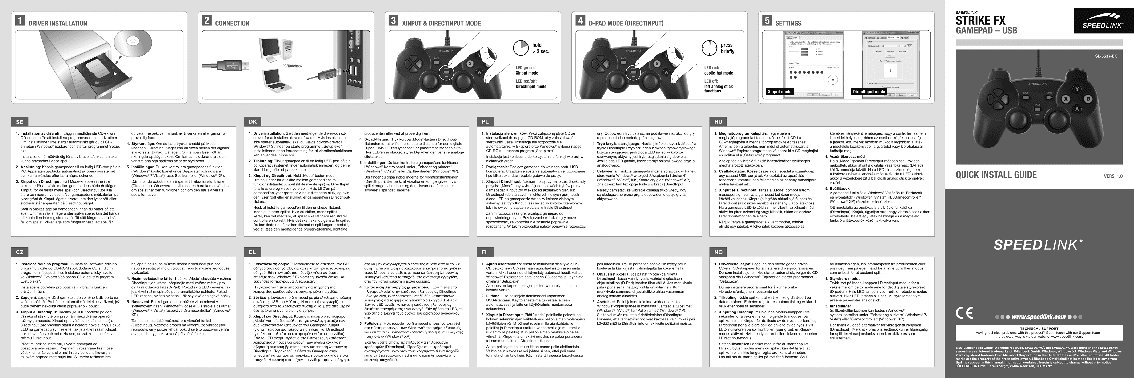 SPEEDLINK STRIKE Gamepad (SL-6535)