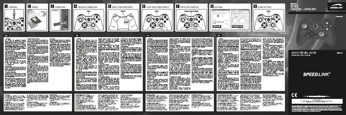 SPEEDLINK XEOX Pro Analog Gamepad USB (SL-6556)