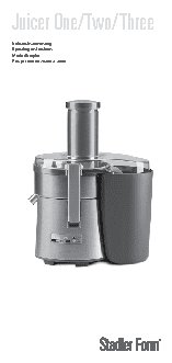 STADLER FORM Juicer One SFJ.100