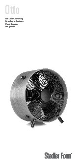 STADLER FORM Otto fan dark wood O-006