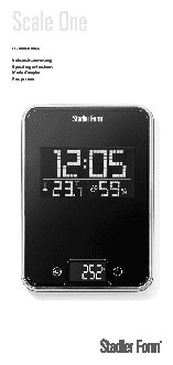 STADLER FORM Scale One SFL.0011