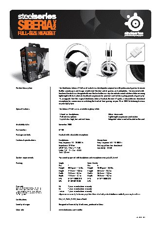 STEELSERIES Siberia v2 NAVI Edition