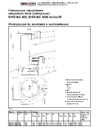 STIEBEL ELTRON SHO AC 1000