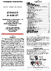 STINGER S650 ST
