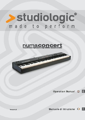 STUDIOLOGIC Numa Concert