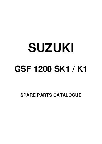 SUZUKI GSF1200 Bandit (2001)