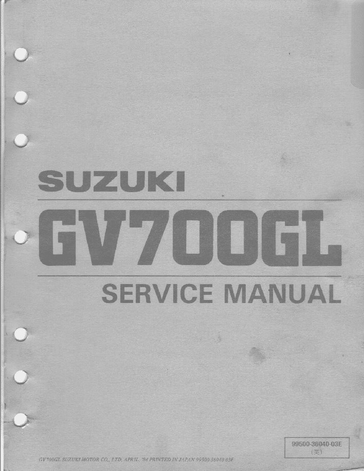 SUZUKI GV700GL (1984)