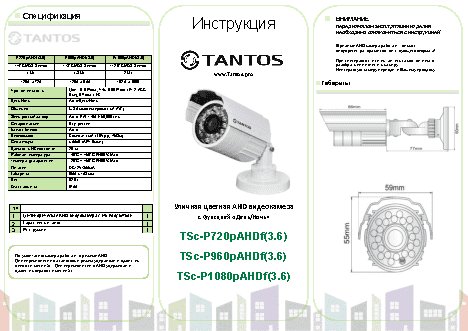 TANTOS TSc-P720pAHDf