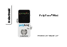 TC ELECTRONIC POLYTUNE MINI