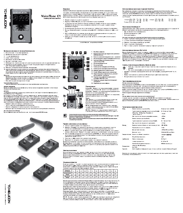 TC HELICON VoiceTone C1