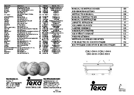 TEKA CNL1-9000 STAINLESS STEEL HP