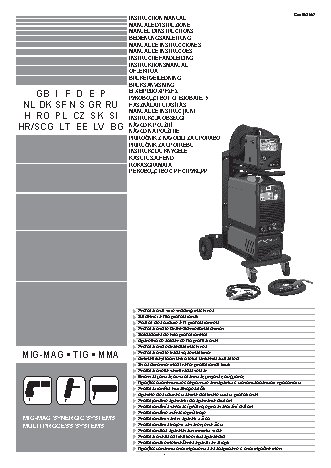 TELWIN INVERPULSE 625 MIG-TIG-MMA