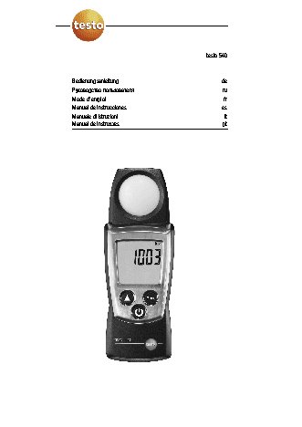 TESTO 540