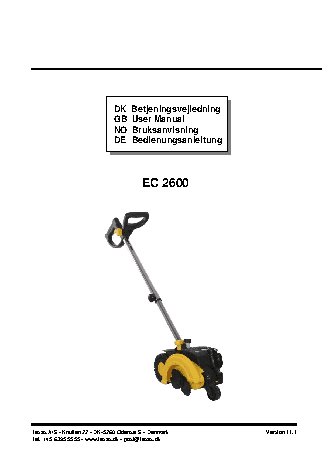 TEXAS Benzin kantsk?rer EC2600