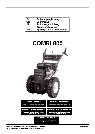 TEXAS Combi 800TG u/redskab