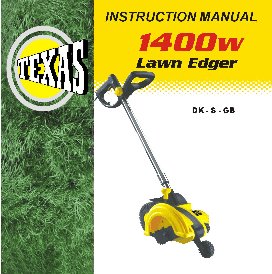 TEXAS Elektrisk kantsk?rer EC1400