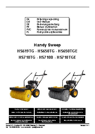 TEXAS Handy Sweep 650TG