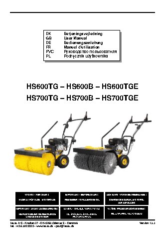 TEXAS Handy Sweep 700B