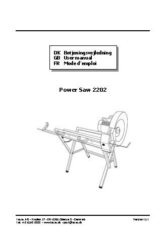 TEXAS Power Saw 2202