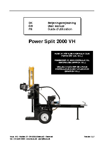 TEXAS Powersplit 2000HV