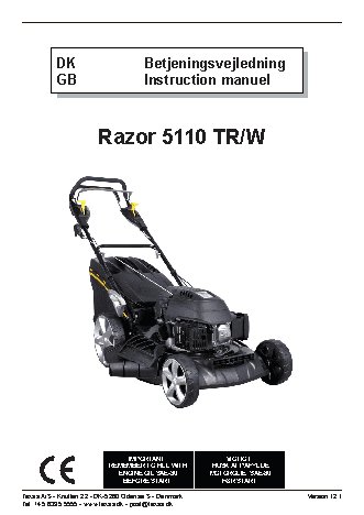TEXAS Razor 5110 TR/W