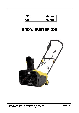 TEXAS Snow Buster 390