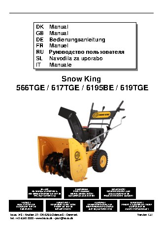 TEXAS Snow King 6195BE