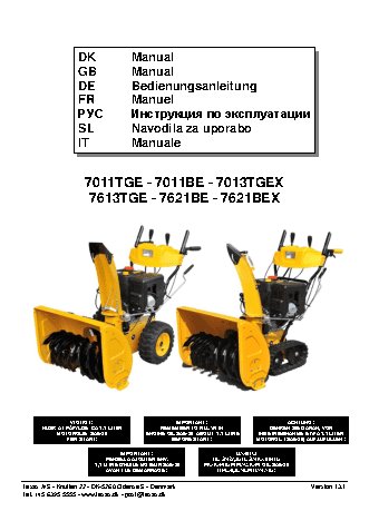 TEXAS Snow King 7011BE