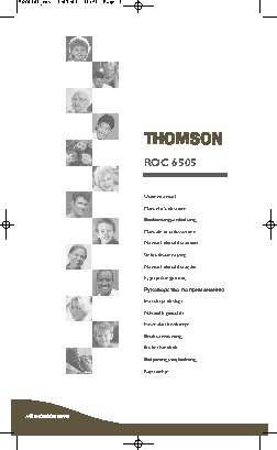 THOMSON ROC6505
