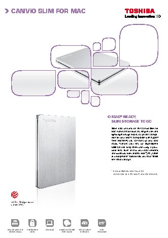 TOSHIBA 1Tb Stor.e Slim HDTD210ESMEA